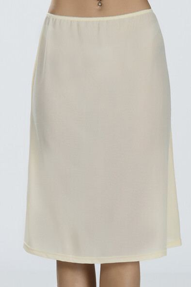 Jupa damă sub genunchi, culoare bej