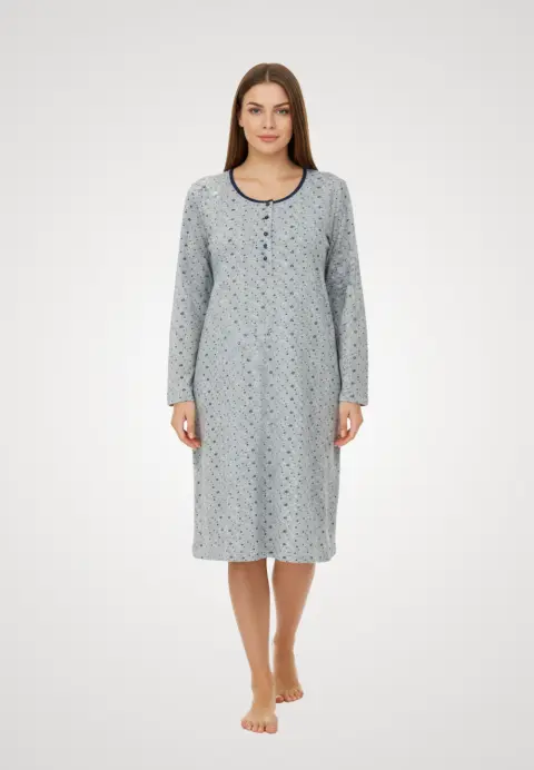 Cămașă de noapte gri inchis