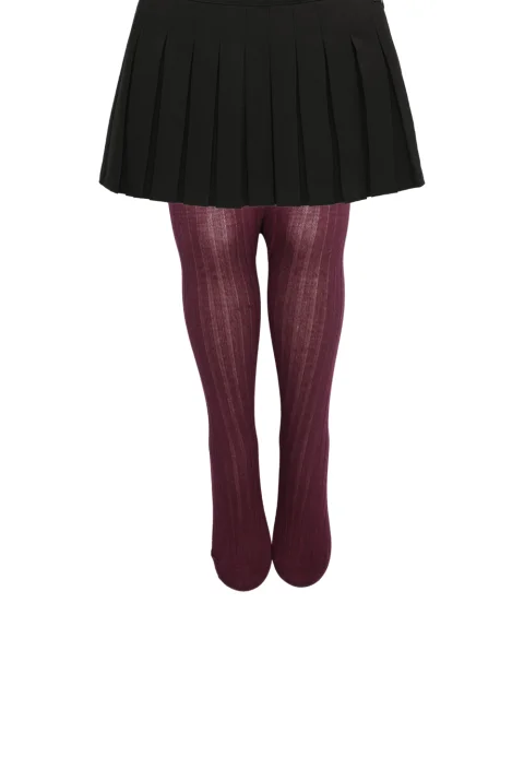 Dres pentru copii – visiniu cu dungi