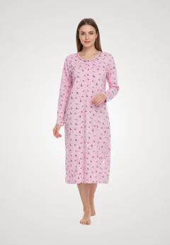 Cămașă de noapte roz