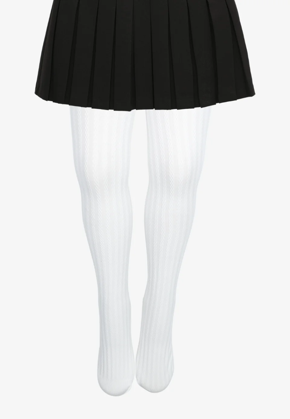 Dres pentru copii – alb cu dungi striate