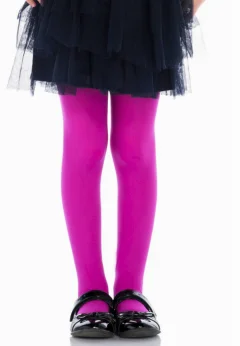 Dres fetițe Penti Pretty Micro 40 DEN- mat, opac, culoare fucsia