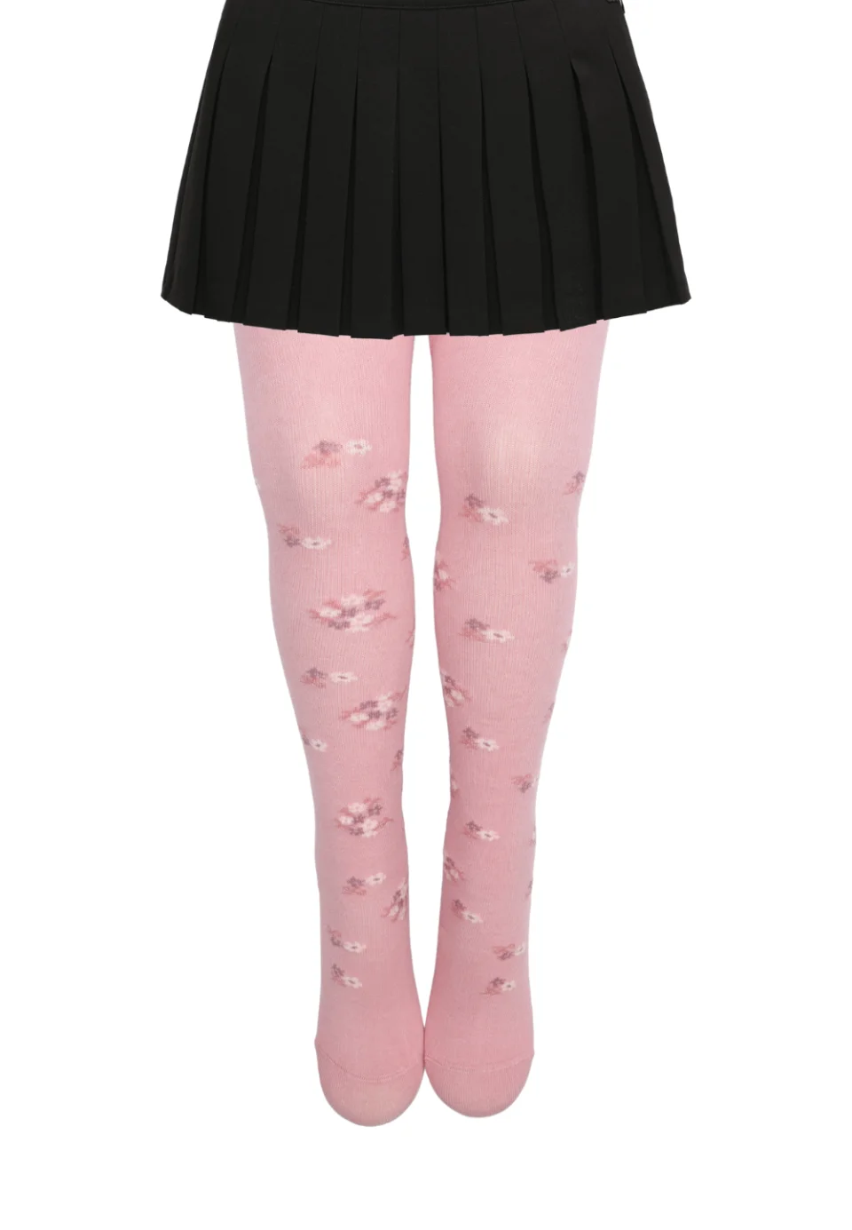 Dres copii roz cu floricele, moale și confortabil