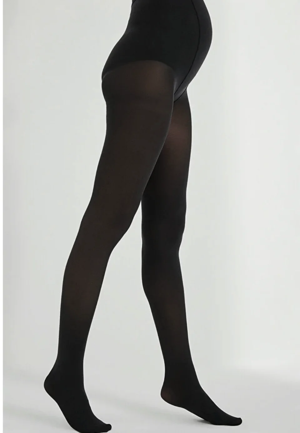 Dres Penti ,,Mama!'' 40 DEN pentru gravide –  Mat, Semi-Opac, Negru