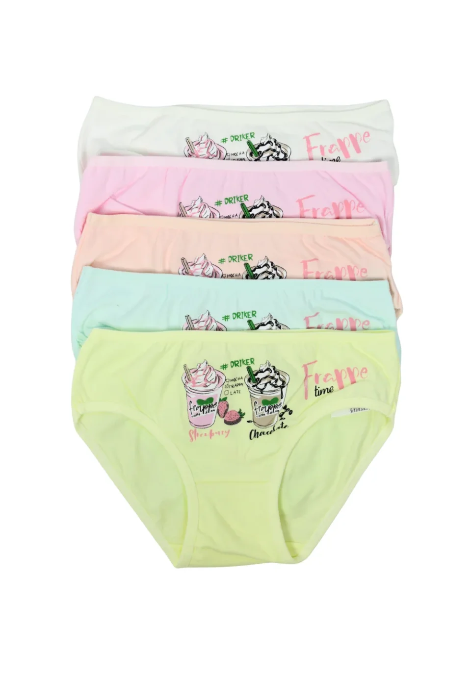 Set 5 chiloți fetițe – culori diverse FRAPPE