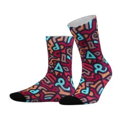 Set Barbati Boxeri și Șosete Graffiti - Imprimeu Color Bomb