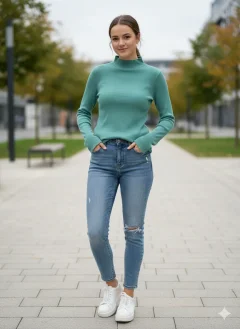 Maletă damă verde deschis