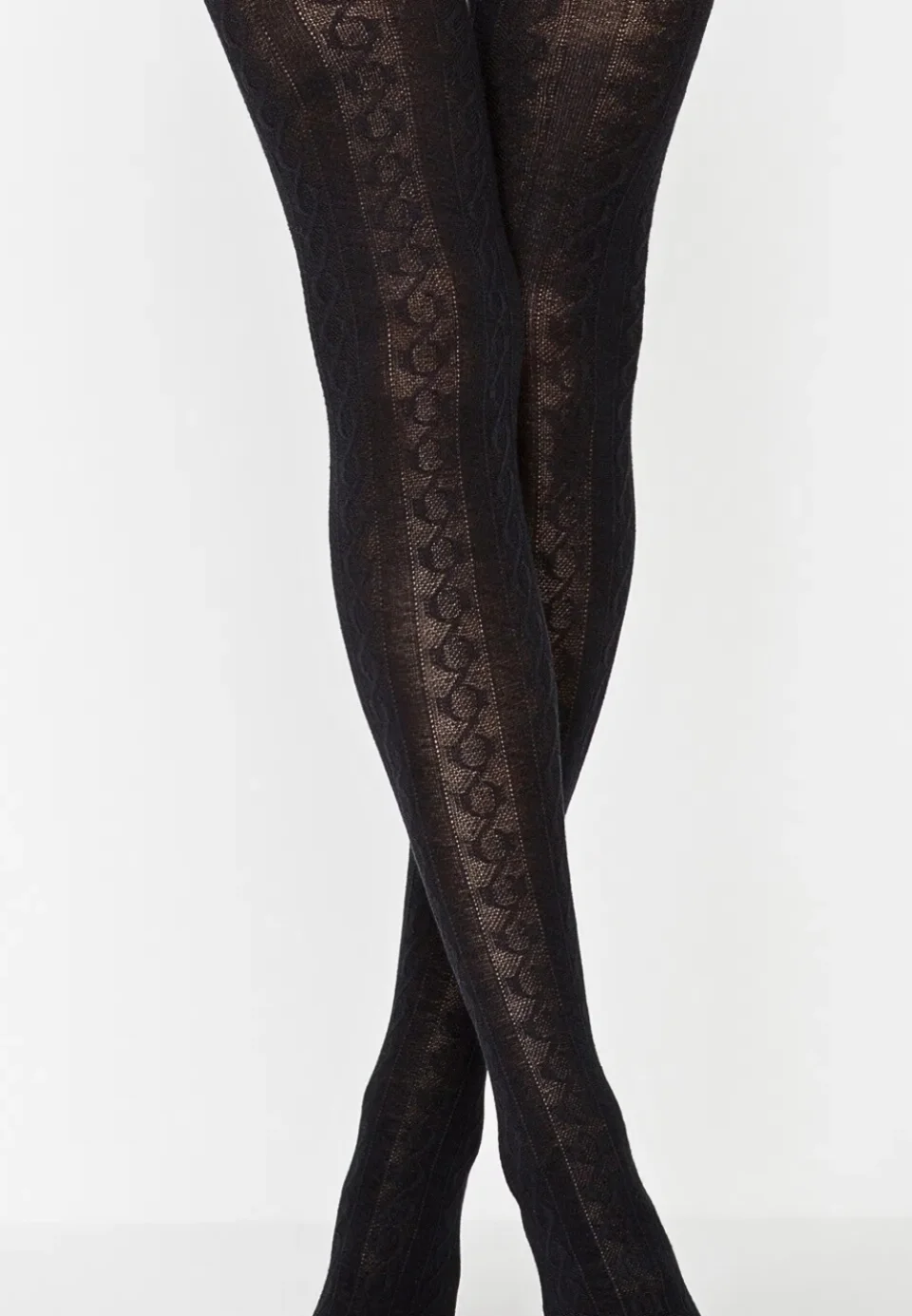Dres damă Penti 180 DEN ,,Karina''- cu model, culoare negru
