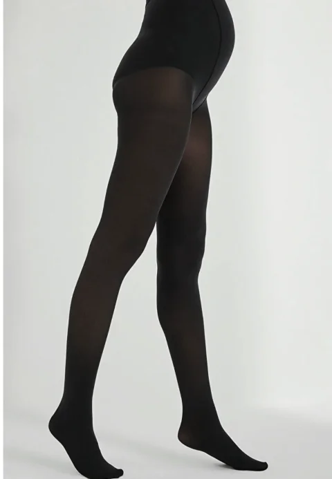 Dres Penti ,,Mama!'' 40 DEN pentru gravide –  Mat, Semi-Opac, Negru