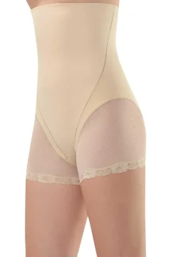 Corset damă modelator si talie înaltă, culoare bej