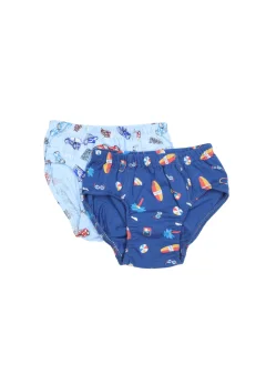 Set 2 Chiloți Băieți – Multicolor, Bumbac și Elastan