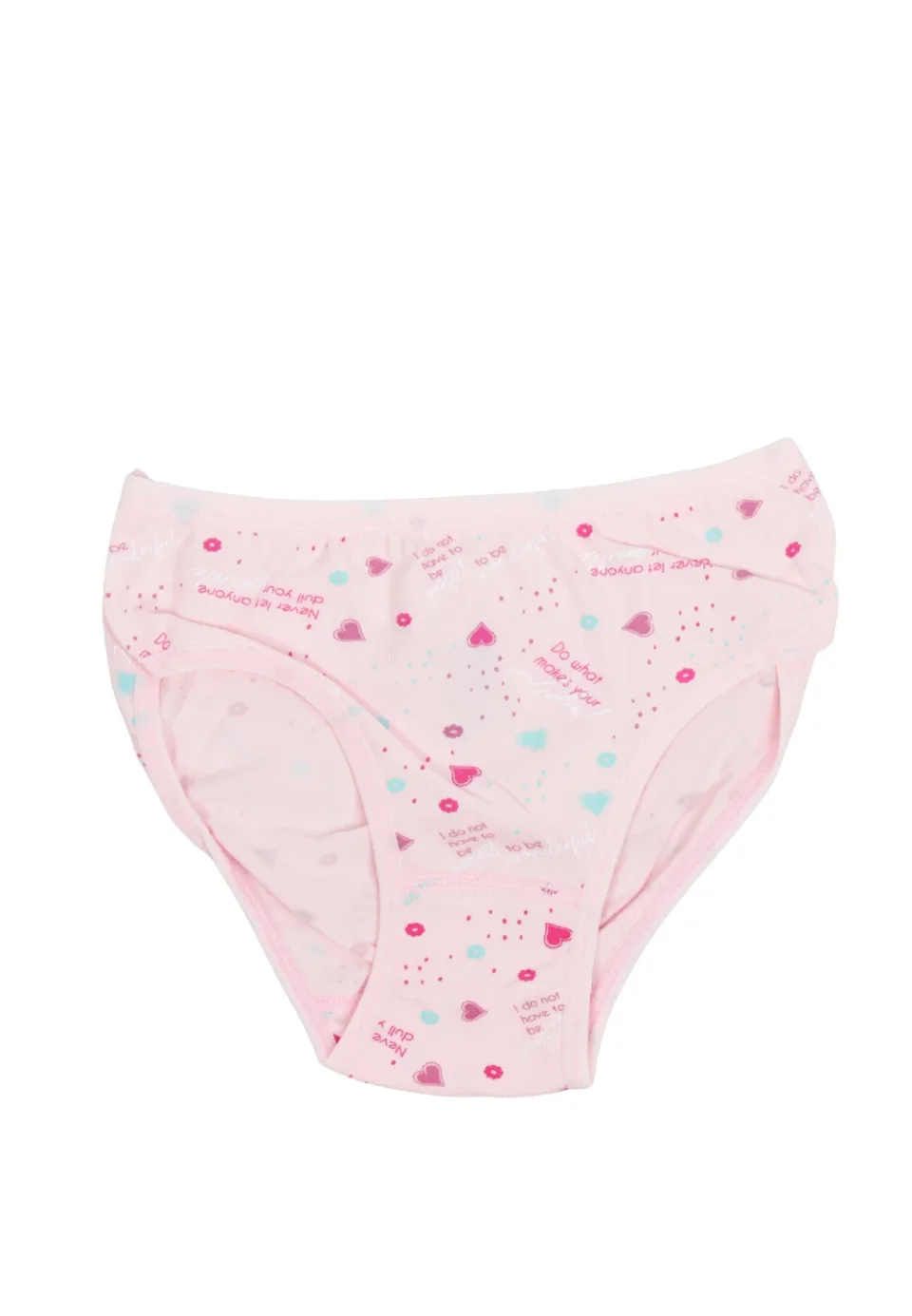 Set 2 Chiloți Fete – Multicolor, ALB si ROZ