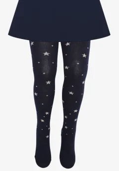 Dres copii bleumarin cu steluțe aurii