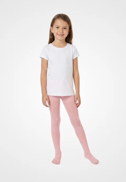 Dres Penti ,,Twin Hearts'' 40 DEN, mat, roz