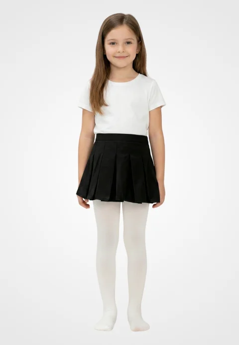 Dres fetițe Penti Micro 40 DEN- mat, opac, culoare alb