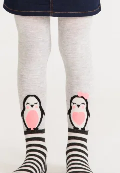 Dres fetițe Penti ,,Penguin Family'', bumbac- mat, opac, gri