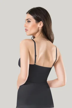 Maiou modelator pentru alaptat, material lejer si moale, culoare negru