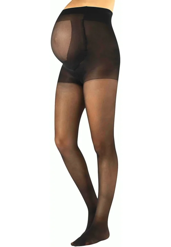 Dres Penti Gravide, 15 DEN, Mat- Culoare Castaniu