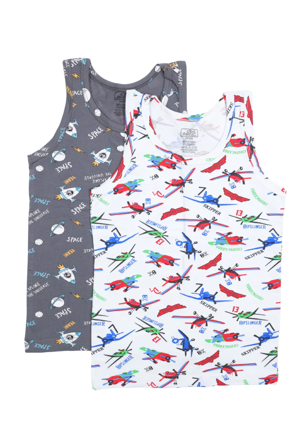 Set 2 Maiouri Băieți – Multicolor, Bumbac și Elastan