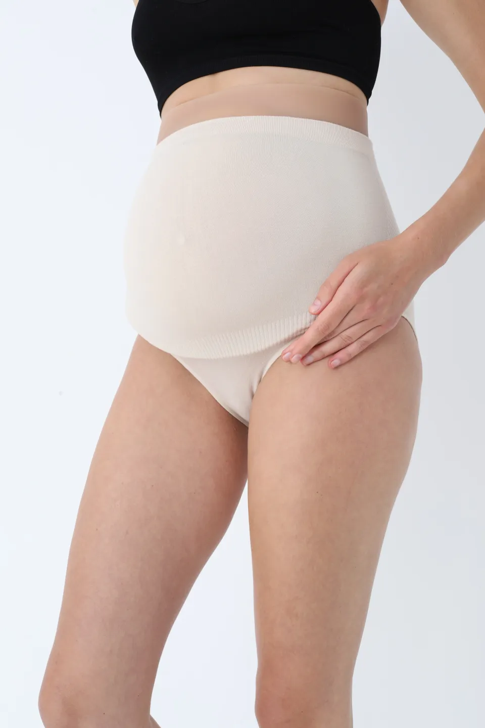 Chilot maternitate din modal – bej