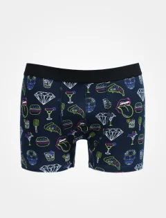 Set 3 boxeri bărbați premium – modele aleatorii, simpli și colorați, cu imprimeuri