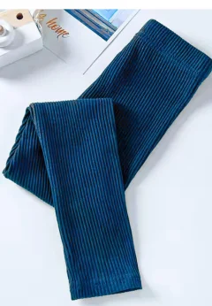 Colanți Penti ,,Stella'' bumbac, pantaloni lungi, model raiat, albastru