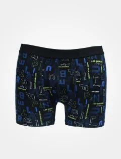 Boxeri Bărbați Negru cu albastru