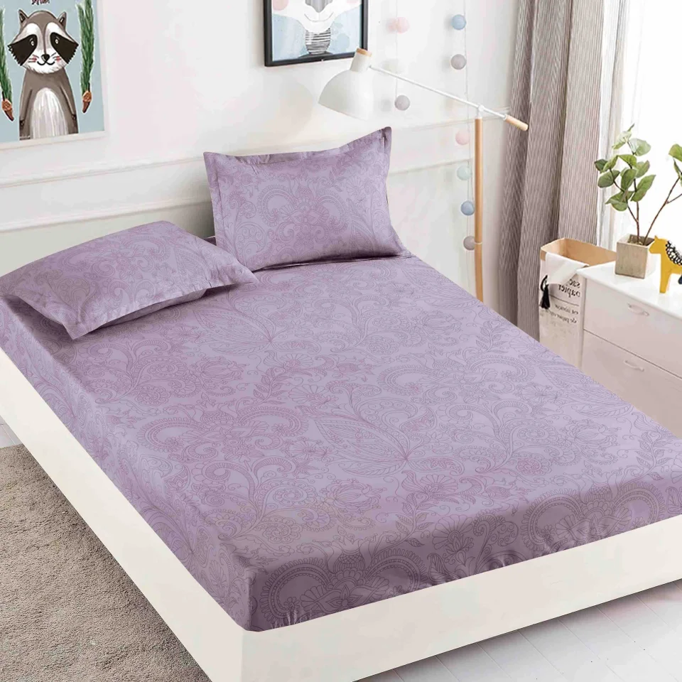 Husa de pat cu elastic pentru pat de o persoana  HU-21