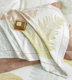 Lenjerie de lux in cutie cadou, bumbac finet, 6 piese, MARO LUX-2530