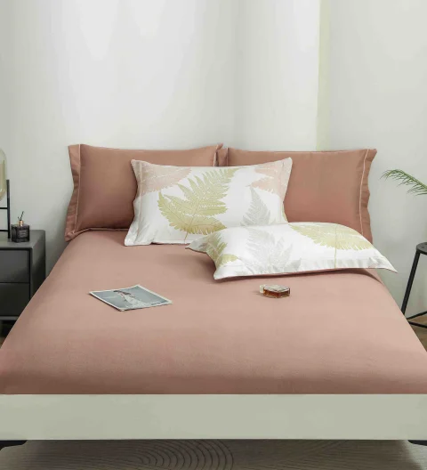 Lenjerie de lux in cutie cadou, bumbac finet, 6 piese, MARO LUX-2530 — imagine 3