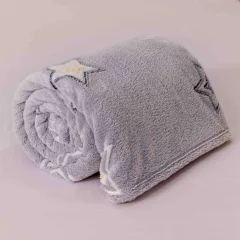 Patura cocolino pufoasa  gri  PC-2031