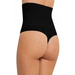 Burtieră Modelatoare cu Chilot Tanga NBB, Negru