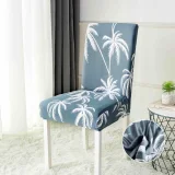 Set 6 Huse Elastice pentru Scaune, Microfibră Premium, cu Elastic, Protecție și Design Elegant