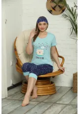 Pijama  dama,  imprimeu Stars - Set de Primăvară