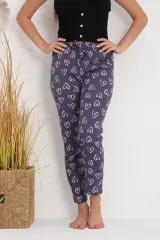 Pantaloni de pijama damă blumarin cu inimioare