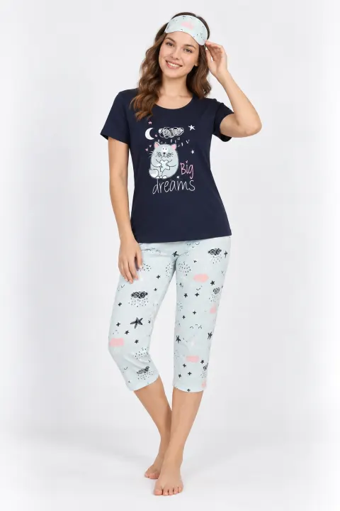Pijama pentru Dama Big Dreams, Bluemarin