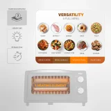Mini Cuptor Electric 9L, 800W, Timer 60 Minute, 3 Funcții de Încălzire, Temperatură Reglabilă până la 230°C, Geam Dublu