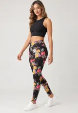 Colanți Penti „Flower” cu flori, multicolor
