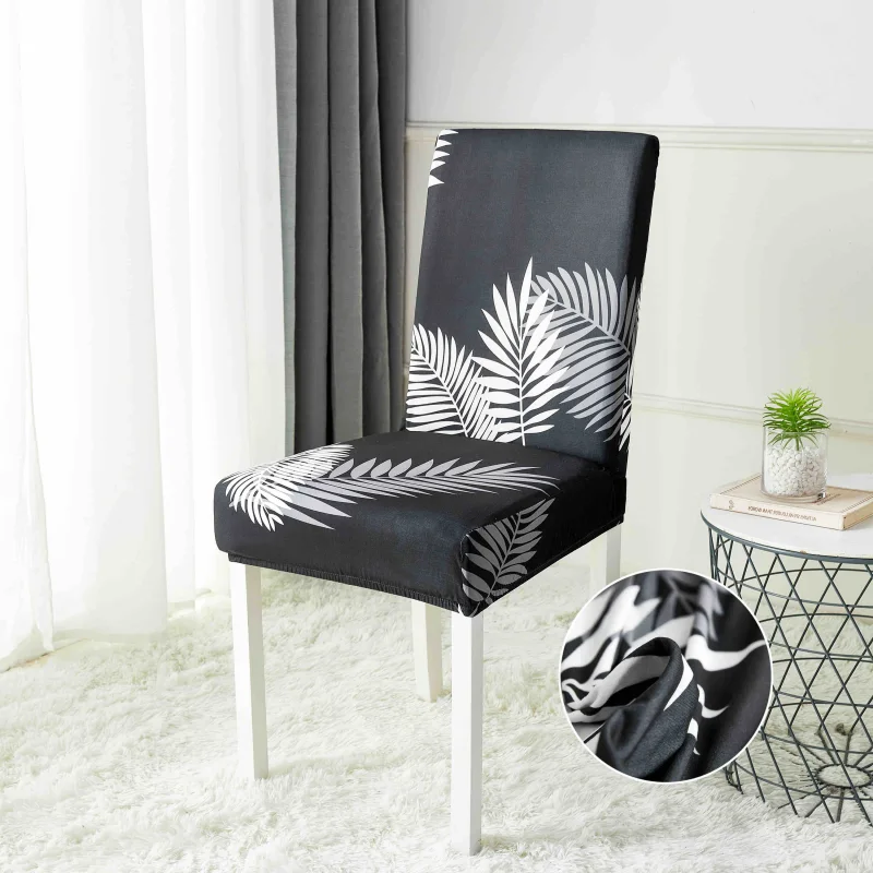 Set 6 Huse Elastice pentru Scaune, Microfibră Premium, cu Elastic, Protecție și Design Elegant