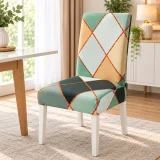 Set 6 Huse Elastice pentru Scaune, Microfibră Premium, cu Elastic, Protecție și Design Elegant