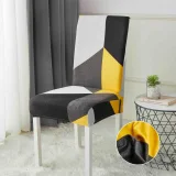 Set 6 Huse Elastice pentru Scaune, Microfibră Premium, cu Elastic, Protecție și Design Elegant