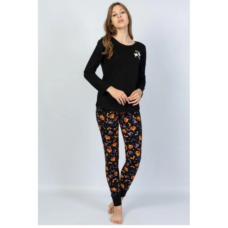 Pijamale damă cu  imprimeu Boo