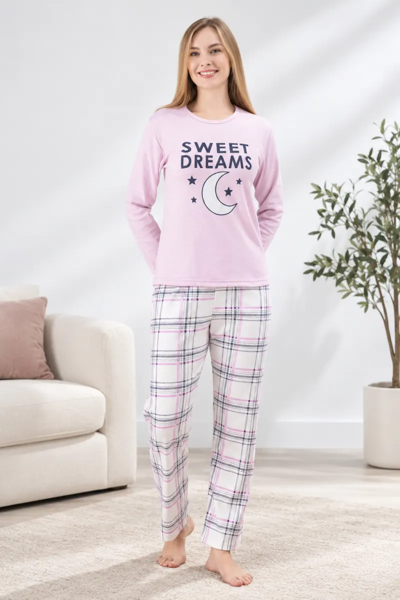 Pijama damă roz „Sweet Dreams