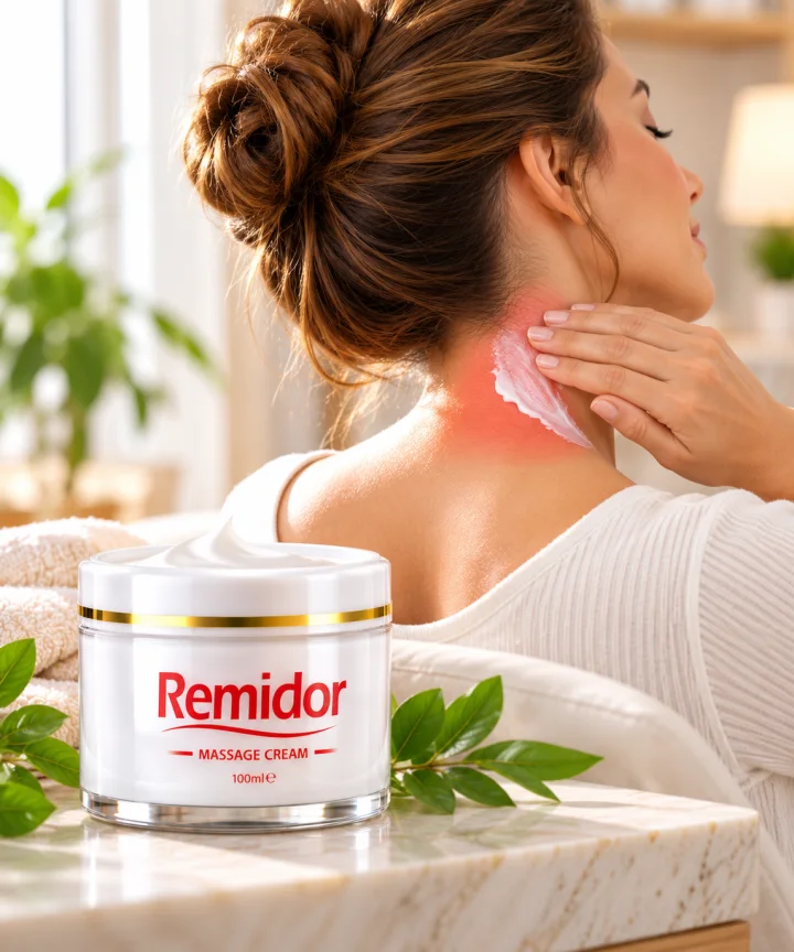 Cremă Remidor — Soluție Naturală pentru Dureri de Spate, Gât și Genunchi