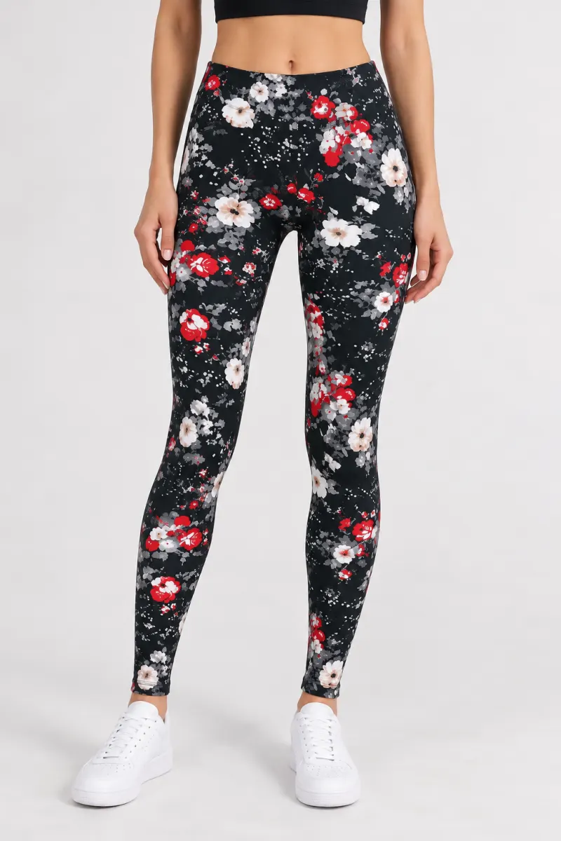 Colanți Penti „Buket” cu flori, multicolor