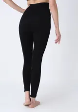 Colanți modelatori postnatali cu talie înaltă, negri