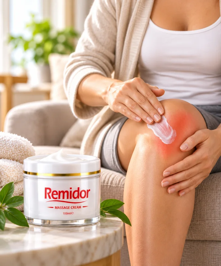 Cremă Remidor — Soluție Naturală pentru Dureri de Spate, Gât și Genunchi
