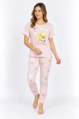 Pijama damă  „Friends”, pantaloni lungi