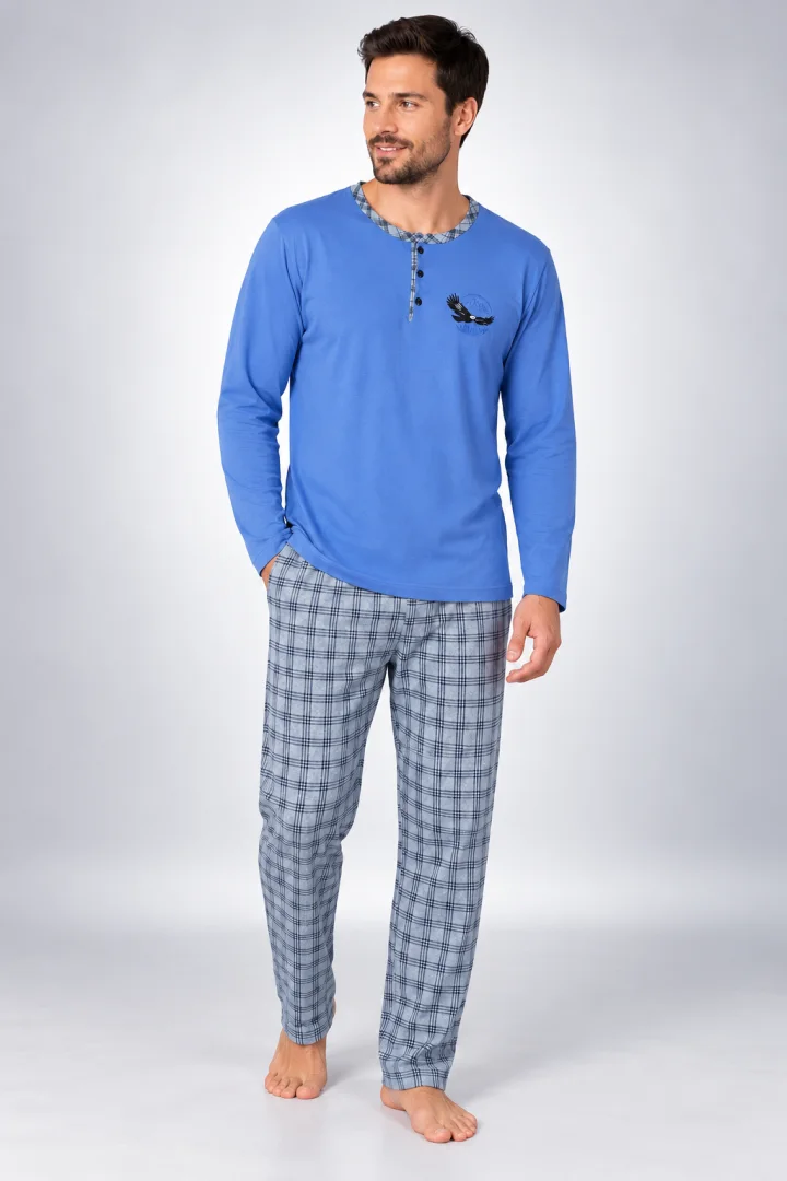 Pijama pentru bărbați, albastru