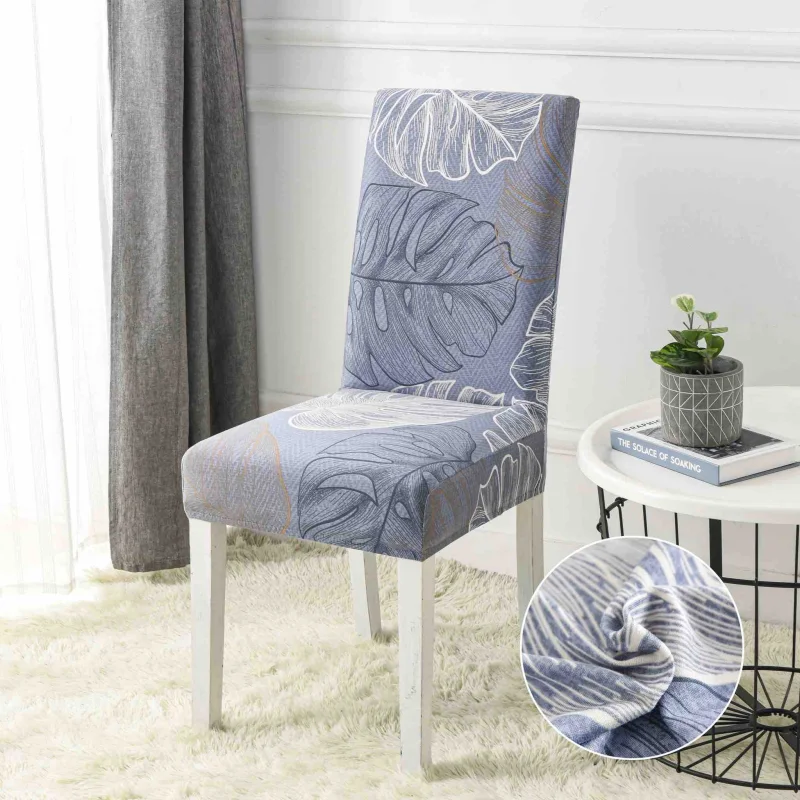 Set 6 Huse Elastice pentru Scaune, Microfibră Premium, cu Elastic, Protecție și Design Elegant